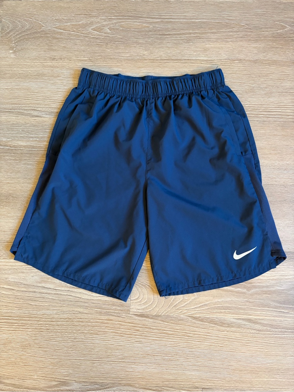 Nike blue running shorts size S Men (Has back Pocket)